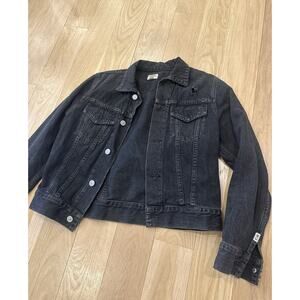 Citizens Of Humanity Denim Jacket Womens Small Trunker Jacket Coat Jean Size S